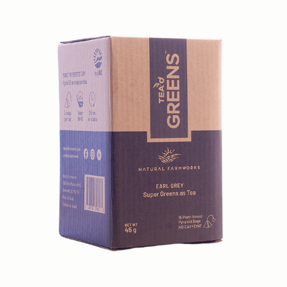 Earl Grey (Golden Terroir) Super Greens Tea ~ All Formats