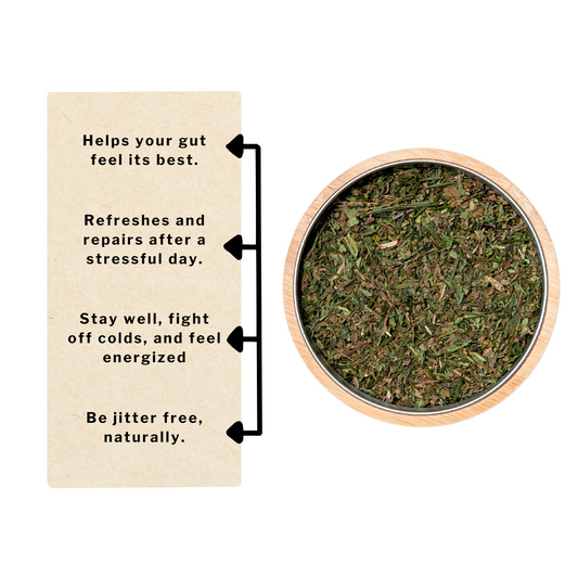 Meadow Mint Super Greens Tea ~ Loose Leaf (50g Pouch)